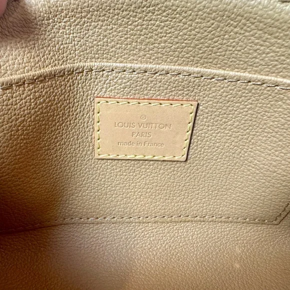 Sold x Louis Vuitton Limited edition Jacquard Since 1854 Cosmetic Pouch - Picture 11 of 12